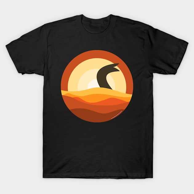 Dune Sandworm T-Shirt by Pasan-hpmm